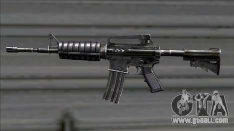 M4A1 Assault Rifle Default for GTA San Andreas