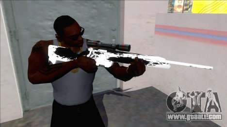 White Dirt (sniper) for GTA San Andreas