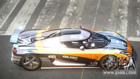 Koenigsegg Agera R Racing L1 for GTA 4