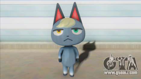 Animal Crossing Nude Cat Skin V8 for GTA San Andreas
