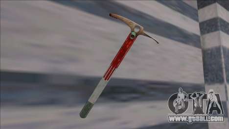 Half Life 2 Beta Weapons Pack Ice Axe for GTA San Andreas