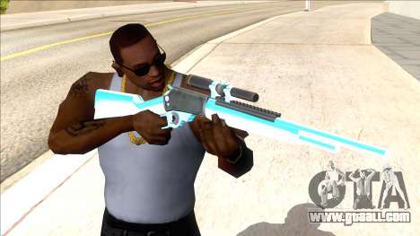 Weapons Pack Blue Evolution (cuntgun) for GTA San Andreas