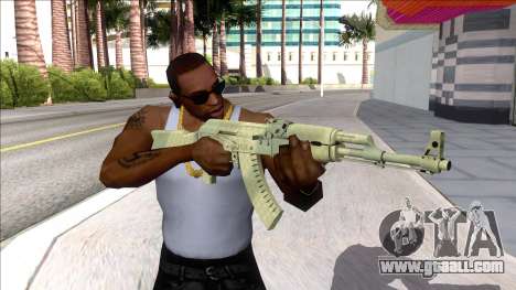 CSGO AK-47 Safari Mesh for GTA San Andreas