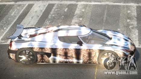 Koenigsegg Agera Racing L4 for GTA 4
