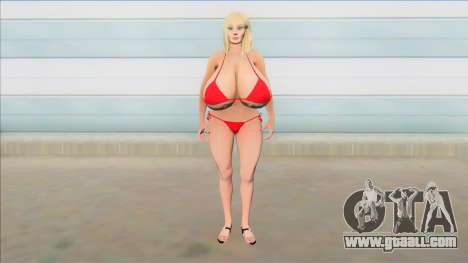 Giselle bikini beach mod for GTA San Andreas
