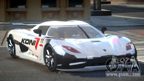 Koenigsegg Agera Racing L1 for GTA 4