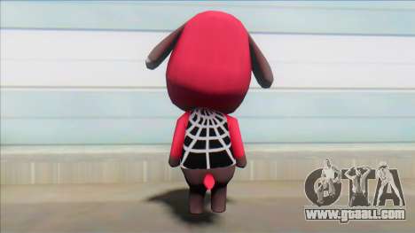 Animal Crossing New Leaf Cherry Skin Mod for GTA San Andreas