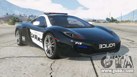 McLaren MP4-12C Hot Pursuit Police