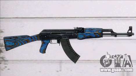 CSGO AK-47 Blue Laminate for GTA San Andreas