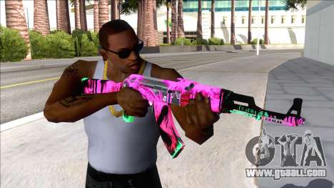 CSGO AK-47 Neon Revolution for GTA San Andreas