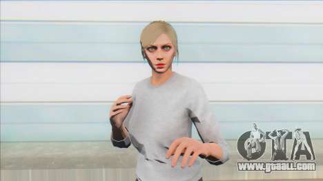 Skin Random 7 From GTA V Online Female for GTA San Andreas
