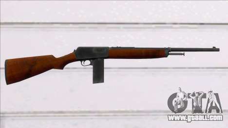Screaming Steel Winchester M1907 for GTA San Andreas