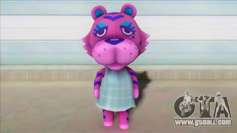 Animal Crossing Claudia for GTA San Andreas