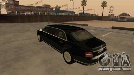 2018 Aurus Senat Limousine for GTA San Andreas