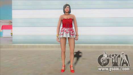 GTA Online Female Asian Dress V2 for GTA San Andreas