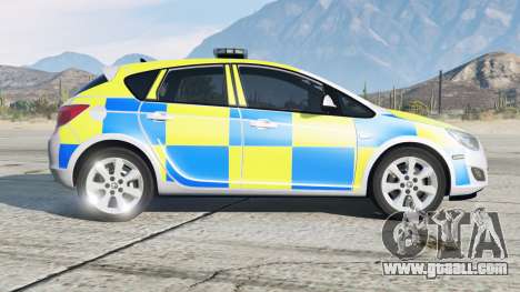 Vauxhall Astra British Police