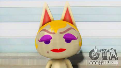 Animal Crossing Nude Cat Skin V12 for GTA San Andreas