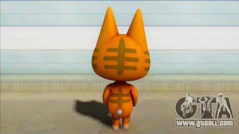 Animal Crossing Nude Cat Skin V4 for GTA San Andreas