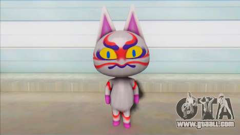 Animal Crossing Nude Cat Skin V21 for GTA San Andreas
