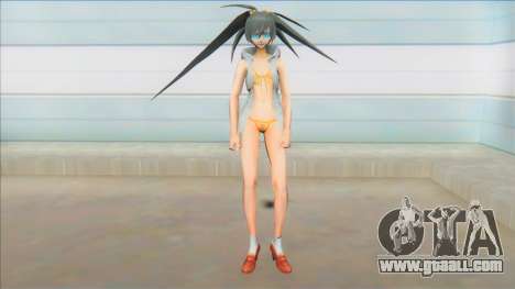 Black Rock Shooter Bikini Costume for GTA San Andreas