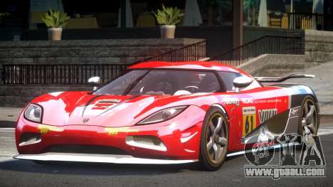 Koenigsegg Agera R Racing L10 for GTA 4