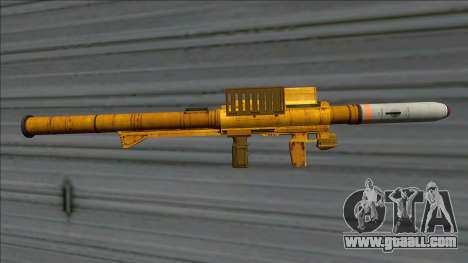 Hawk & Little Homing Launcher Gold for GTA San Andreas