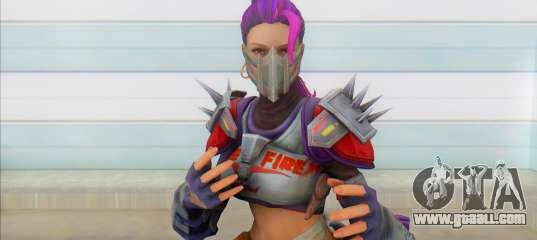 Free Fire Hockey Skin Female