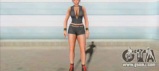 Soul Calibur Taki Short Short Leather Suit V2
