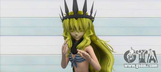 Chariote Black rock shooter Bikini costume