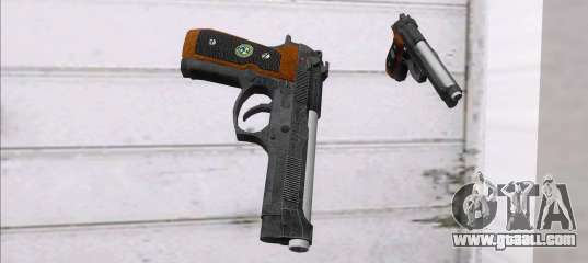 RE5 Samurai Edge for GTA San Andreas