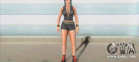 SODC7 Misa Asagi Short Leather Suit V1