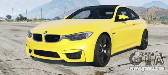 BMW M4 coupe (F82) 2015 for GTA 5