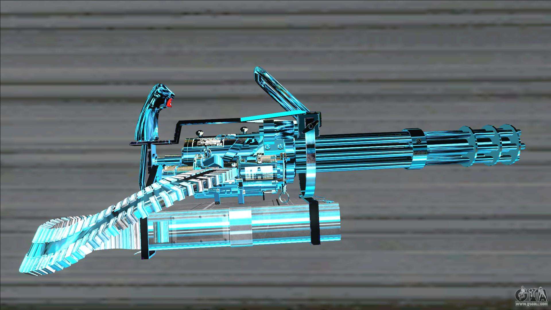 GTA San Andreas Jetpack with Miniguns v1.2 Mod 