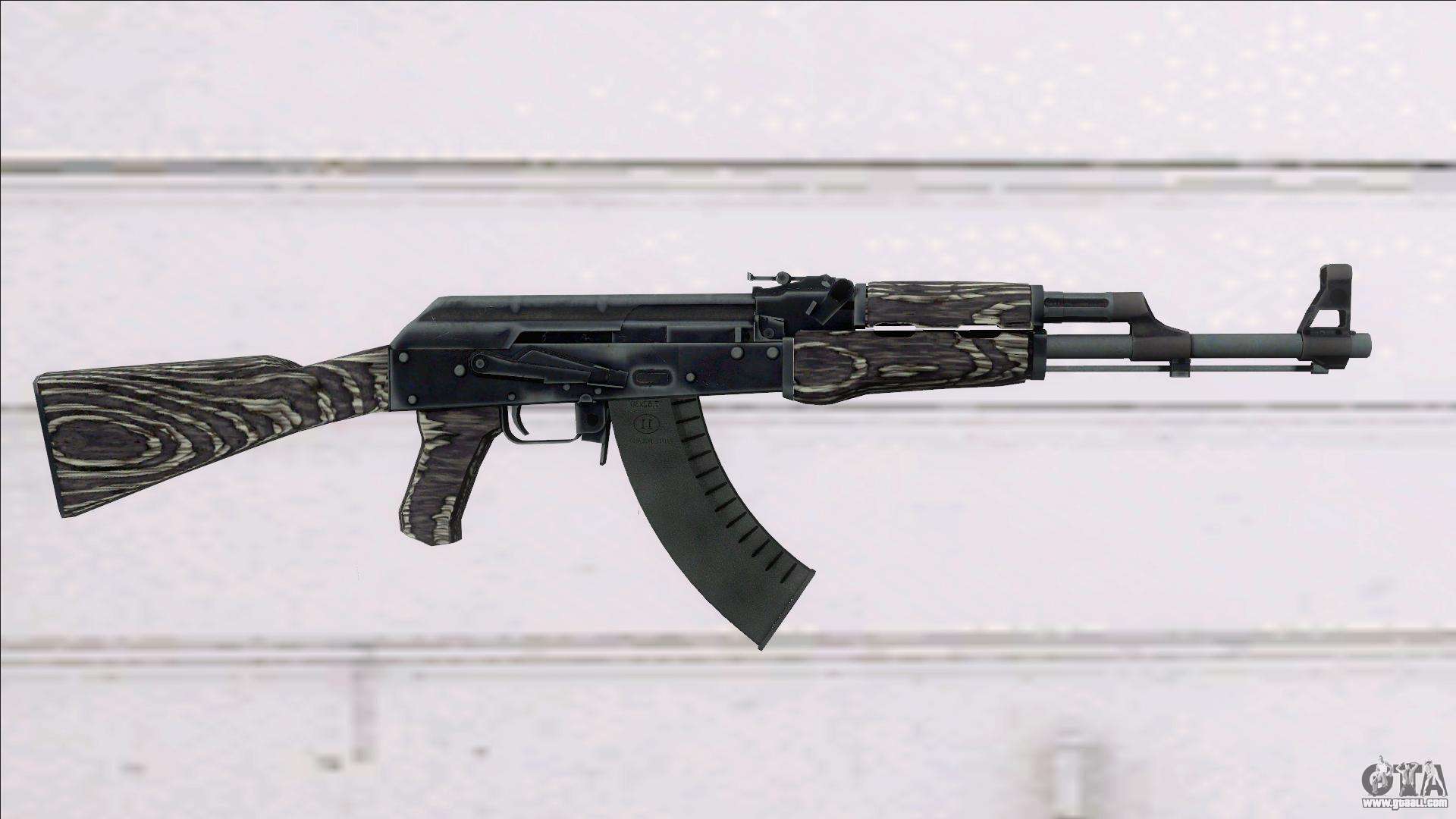 Pålidelig kantsten Hård ring CSGO AK-47 Black Laminate for GTA San Andreas