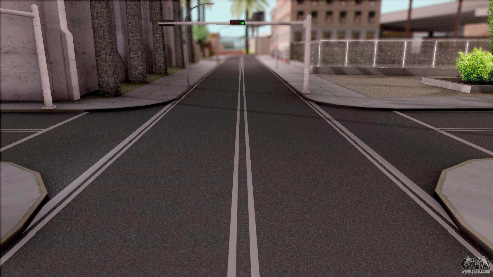 gta sa hd roads