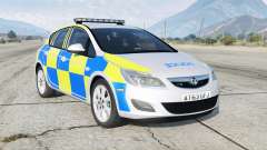 Vauxhall Astra British Police for GTA 5