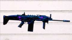 Scar-H Purple Dragon for GTA San Andreas