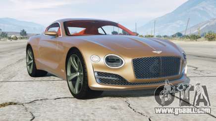 Bentley EXP 10 Speed 6 2015 for GTA 5