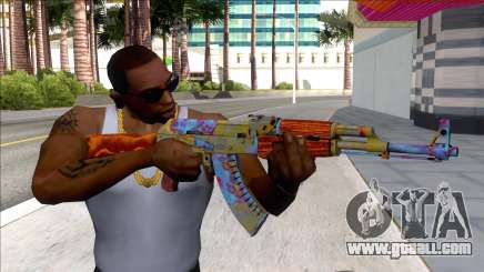 CSGO AK-47 Case Hardened for GTA San Andreas