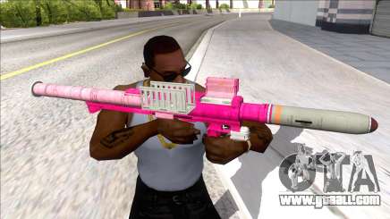 Hawk & Little Homing Launcher Pink for GTA San Andreas