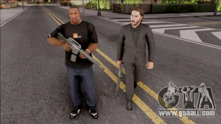 John Wick Bodyguard Mod for GTA San Andreas