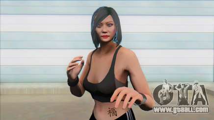 GTA Online Skin Ramdon Female Asian for GTA San Andreas