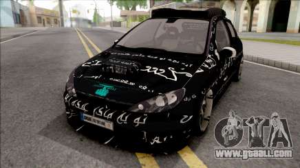 Peugeot 206 GTI Tuning Special Edition Adrian for GTA San Andreas