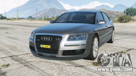 Audi A8 L W12 quattro (D3) Onopvallend Politie for GTA 5