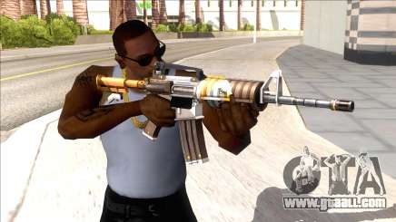 M4A1 Assault Rifle Skin 3 for GTA San Andreas