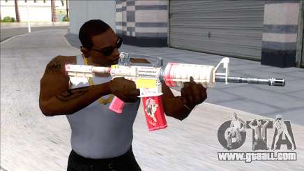 M4A1 Assault Rifle Skin 4 for GTA San Andreas