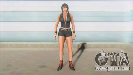 SODC7 Misa Asagi Short Leather Suit V1 for GTA San Andreas