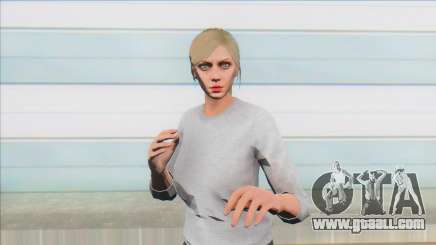 Skin Random 7 From GTA V Online Female for GTA San Andreas