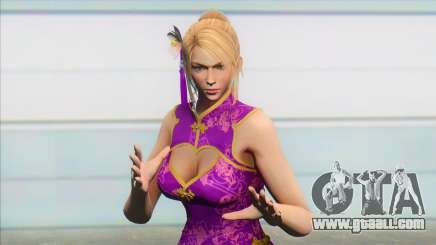 DOA5LR Sarah Brayan Mandarin Dress Chinese for GTA San Andreas