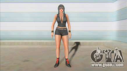 SODC7 Misa Asagi Short Leather Suit V2 for GTA San Andreas